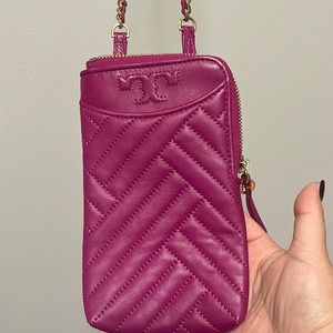 Tory Burch Alexa Phone Crossbody in Hot Pink Brand New! Never used!!